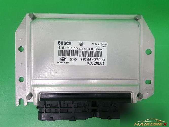 Hyundai Santa Fe 2002 — блок управления двигателем ECU 3910027220