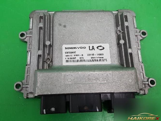 Renault SM5 2007 — блок управления двигателя ECU 23110 14960