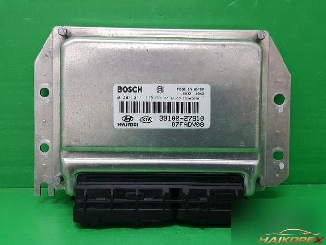 Hyundai Trajet 2004 — блок управления двигателем ECU 39100-27910