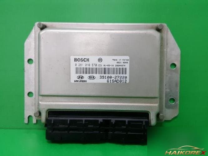 Hyundai Santa Fe 2001 — блок управления двигателем ECU 39100-27220-1