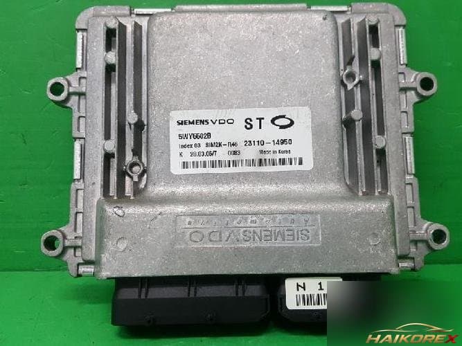 Renault SM5 2006 — блок управления двигателем ECU 23110 14950