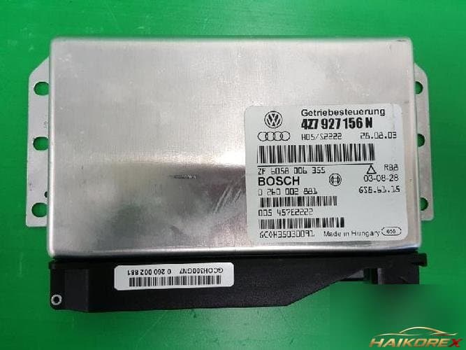 Audi Allroad 2004 — блок управления трансмиссией TCU 4Z7 927 156 N