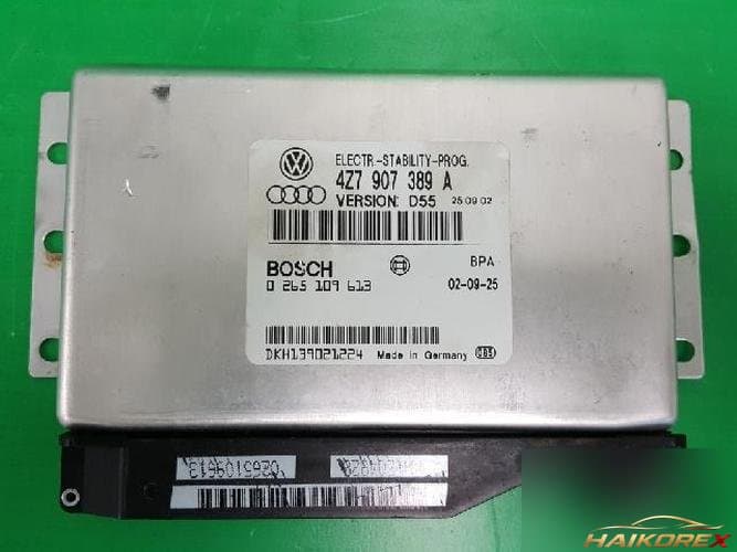 Audi Allroad 2004 — блок управления двигателем ECU 4Z7 907 389 A