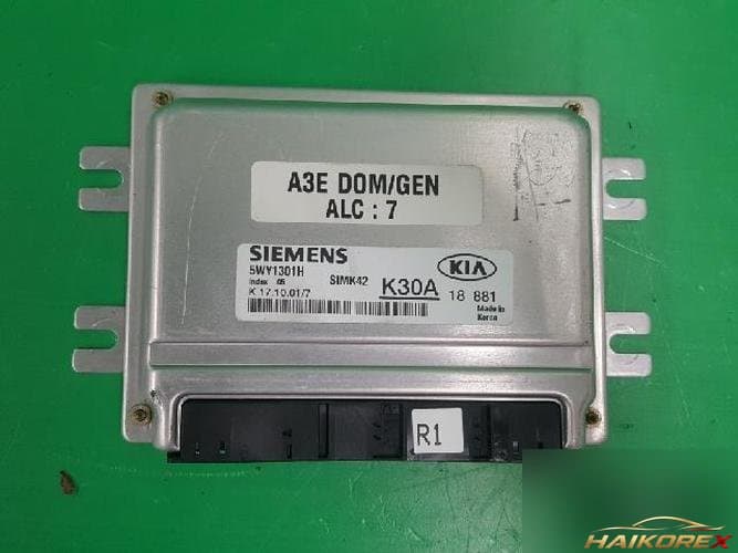 Kia Rio 2001 — блок управления двигателем ECU 0K30A18881