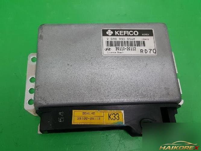 Hyundai Avante 1997 — блок управления двигателя ECU 39110 26112