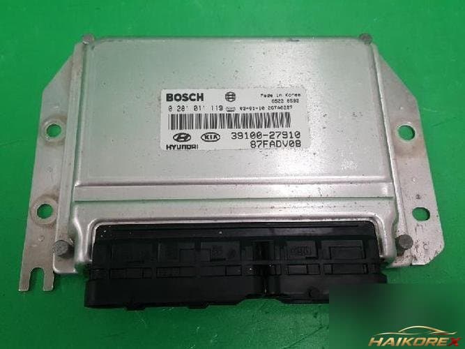 Hyundai Trajet 2003 — блок управления двигателем ECU 39100-27910