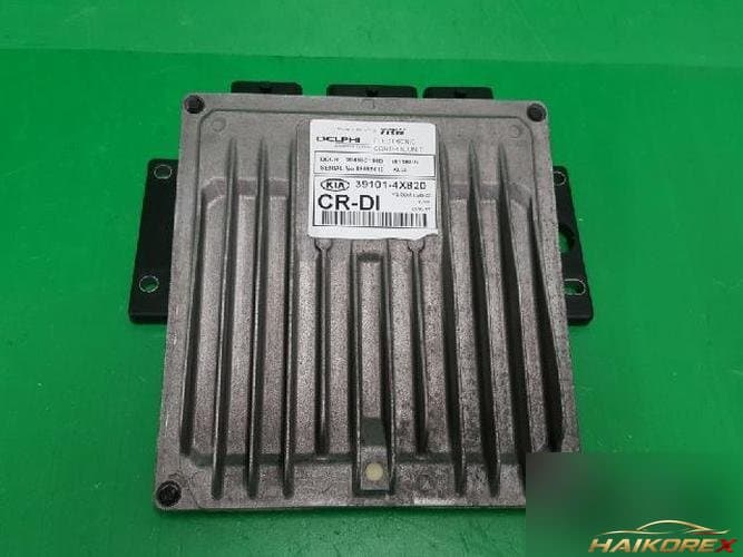 Kia Carnival 2006 — блок управления двигателем ECU 39101 4X820 1
