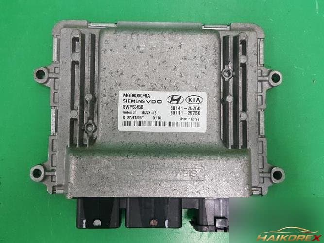 Kia Sorento 2006 — блок управления двигателем ECU 39141-25750