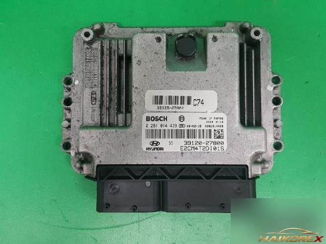 Hyundai Santa Fe 2008 — блок управления двигателем ECU 39120 27800