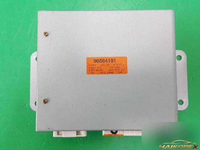 Daewoo Matiz 2001 — блок управления двигателем ECU 96564191