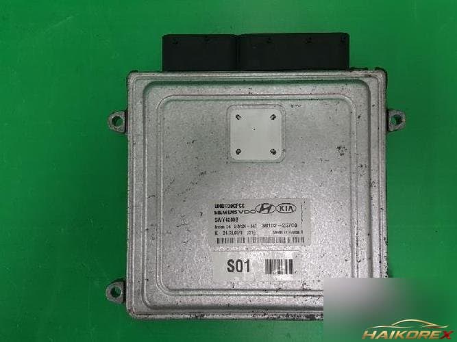 Kia Carens 2007 — блок управления двигателем ECU 39102 25700 1