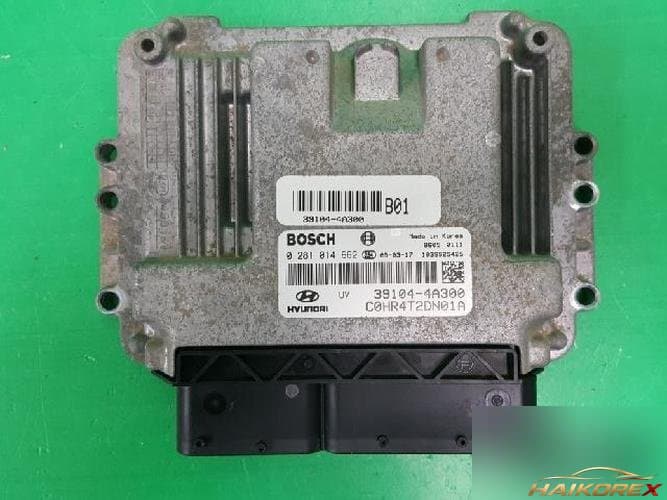 Hyundai Porter 2008 — блок управления двигателем ECU 39104 4A300 1