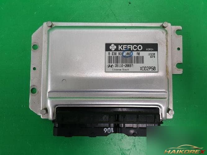 Hyundai Avante 2003 — блок управления двигателем ECU 39110-26687