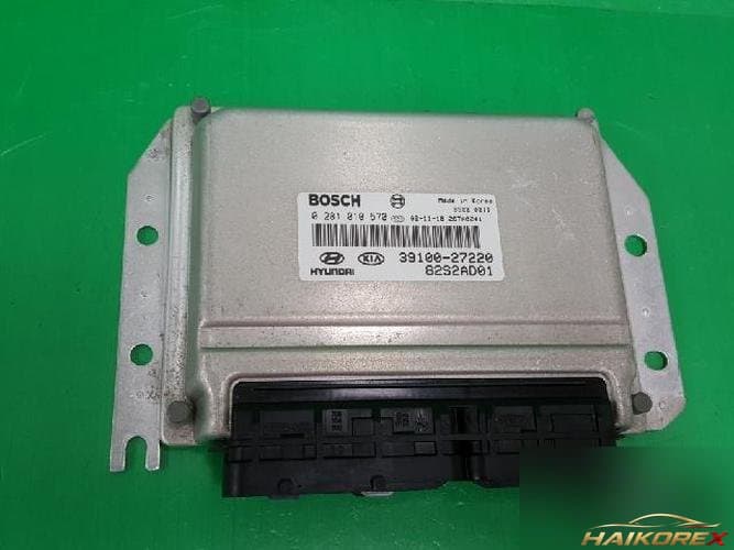 Hyundai Santa Fe 2002 — блок управления двигателем ECU 39100 27220 2