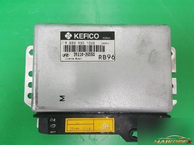 Hyundai Avante 2000 — блок управления двигателем ECU 39110 26550