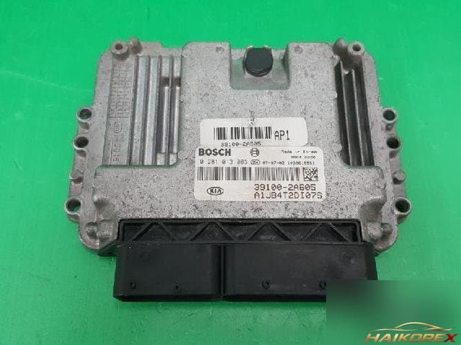 Kia Pride 2007 — блок управления двигателя ECU 391002A605