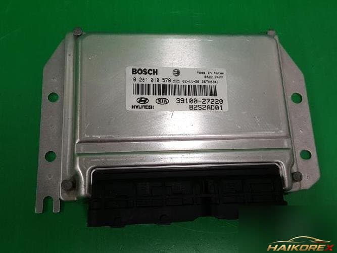 Hyundai Santa Fe 2003 — блок управления двигателем ECU 39100-27220
