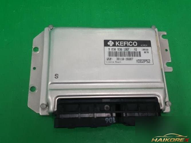Hyundai Avante 2003 — блок управления двигателем ECU 39110-26687-1