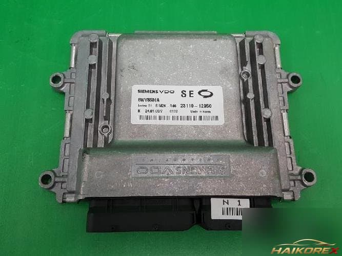 Renault SM5 2005 — блок управления двигателем ECU 23110 12950 1