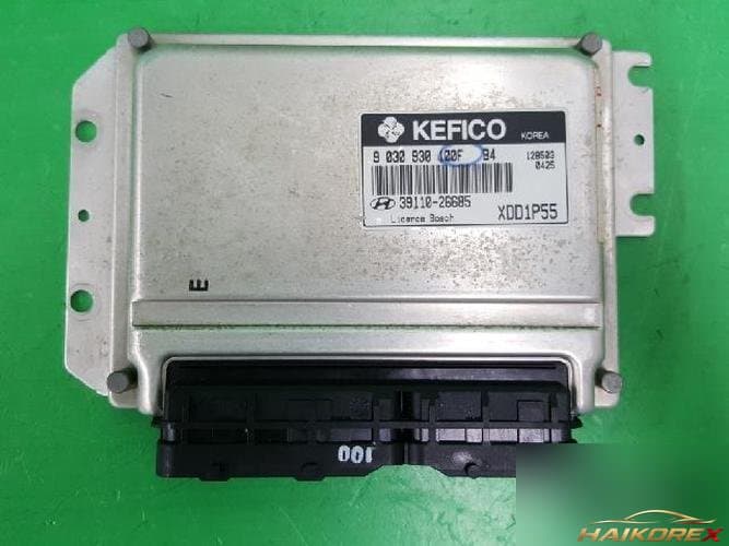 Hyundai Avante 2002 — блок управления двигателем ECU 39110 26685 2