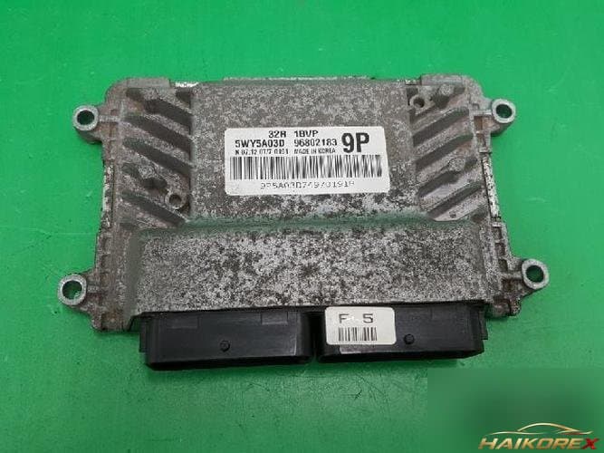 Daewoo Matiz 2008 — блок управления двигателем ECU 96802183