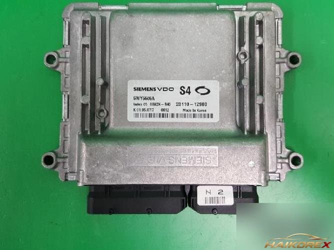 Renault SM5 2007 — блок управления двигателем ECU 23110 12980 1