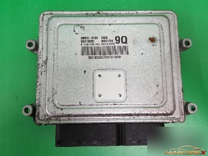 Daewoo Tosca 2007 — блок управления двигателем ECU 96801794 10
