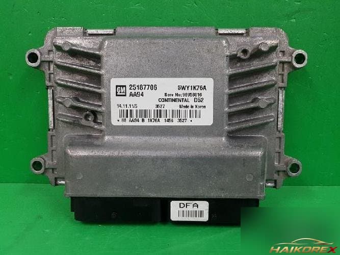Chevrolet Spark 2012 — блок управления ETACS/BCM 25187706