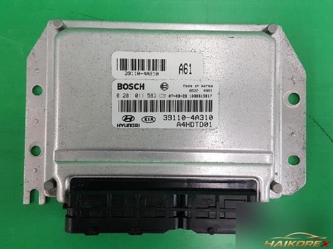 Hyundai Porter 2007 — блок управления двигателем ECU 39110 4A310 1