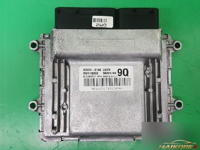 Daewoo Tosca 2007 — блок управления двигателем ECU 96801794