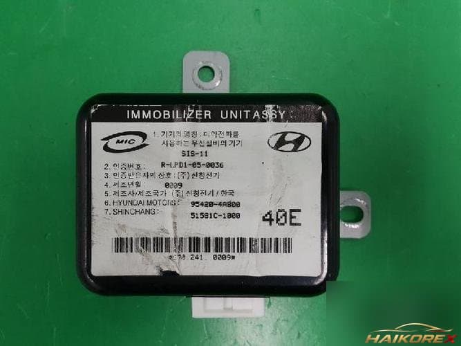 Hyundai Grand Starex 2007 — ETACS/BCM 95420 4A800