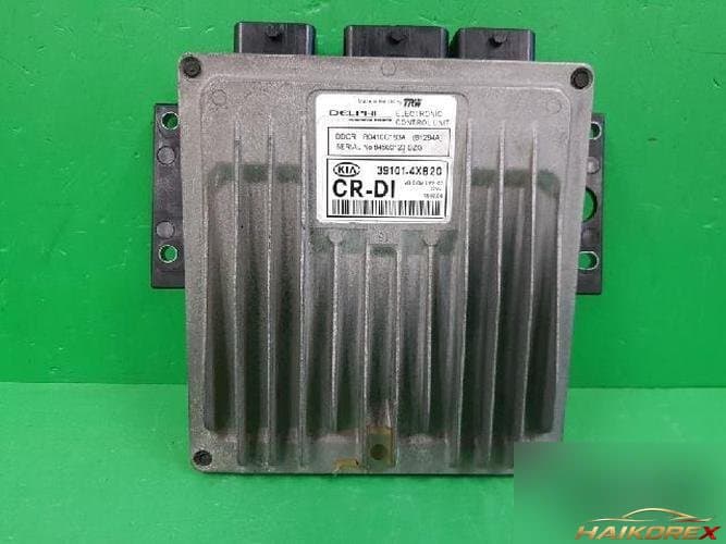 Kia Carnival 2007 — блок управления двигателем ECU 39101 4X820 4
