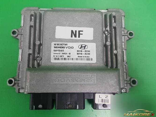 Hyundai Sonata 2007 — ЭБУ двигателя 3911025760 4
