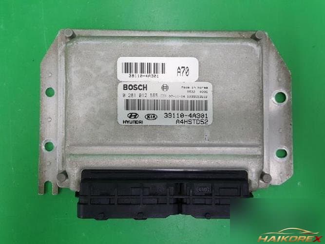 Hyundai Porter 2008 — блок управления двигателем ECU 39110 4A301