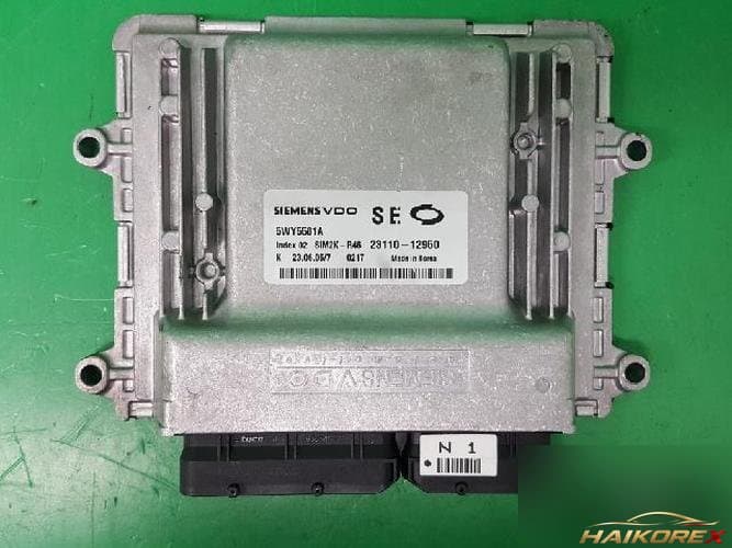 Renault SM5 2005 — блок управления двигателем ECU 23110 12950