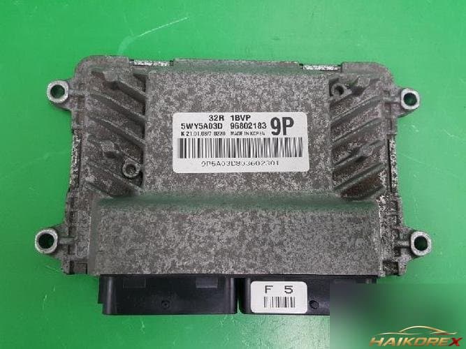 Daewoo Matiz 2008 — блок управления двигателем ECU 96802183