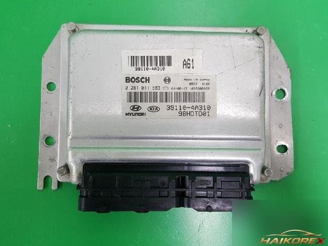 Hyundai Porter 2004 — блок управления двигателем ECU 39110 4A310