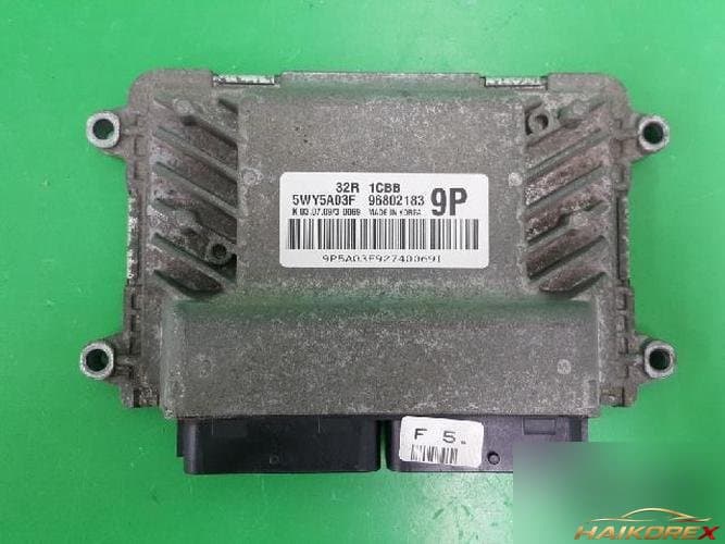 Chevrolet Matiz 2009 — блок управления двигателем ECU 96802183
