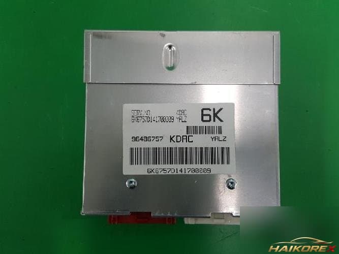 Daewoo Matiz 2005 — блок управления двигателем ECU 96486757