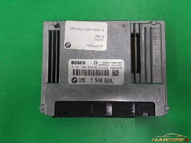 BMW 7 Series 2004 — блок управления двигателем ECU 7 540 510 12