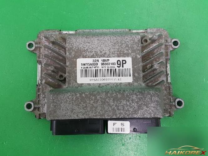 Daewoo Matiz 2008 — блок управления двигателем ECU 96802183