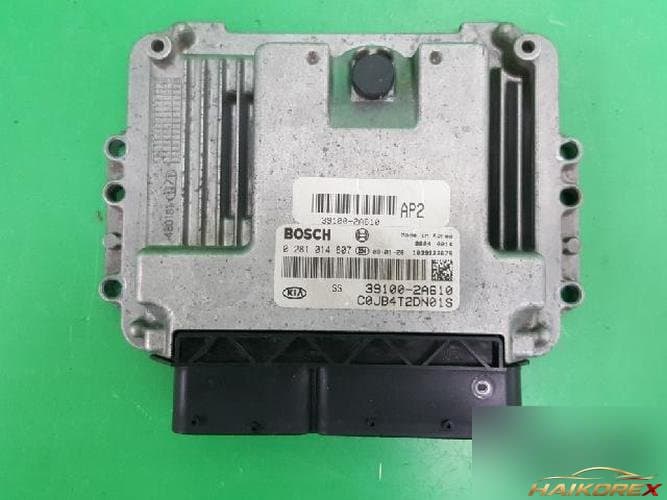 Kia Pride 2008 — блок управления двигателем ECU 391002A610
