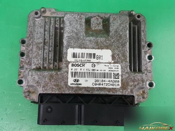 Hyundai Porter 2008 — блок управления двигателем ECU 39104 4A300 3