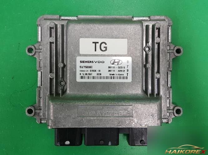 Hyundai Grandeur 2011 — блок управления двигателем ECU 39111-3E511