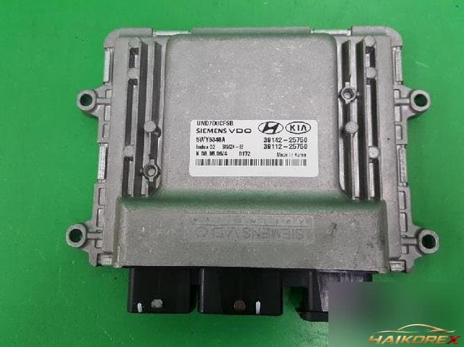 Kia Carens 2007 — блок управления двигателем ECU 39142 25750