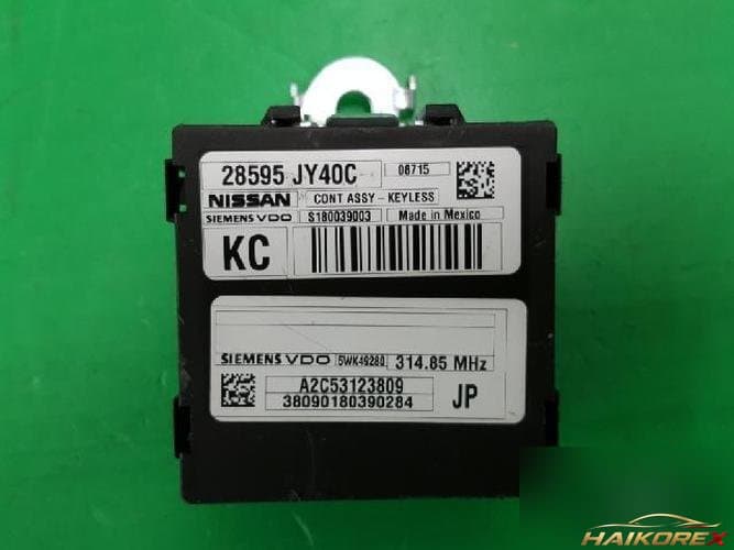 Renault QM5 2009 — модуль ETACS/BCM 28595 JY40C