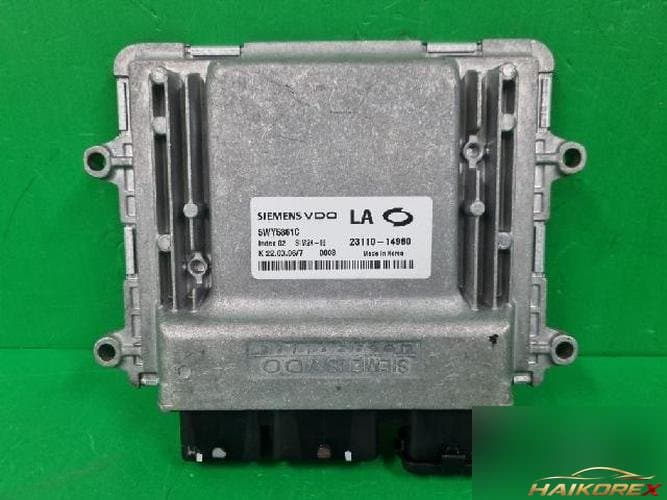 Renault SM5 2006 — блок управления двигателем ECU 23110 14960 2