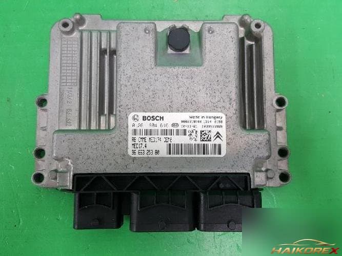 Peugeot 5008 2014 — блок управления двигателем ECU 9666319780
