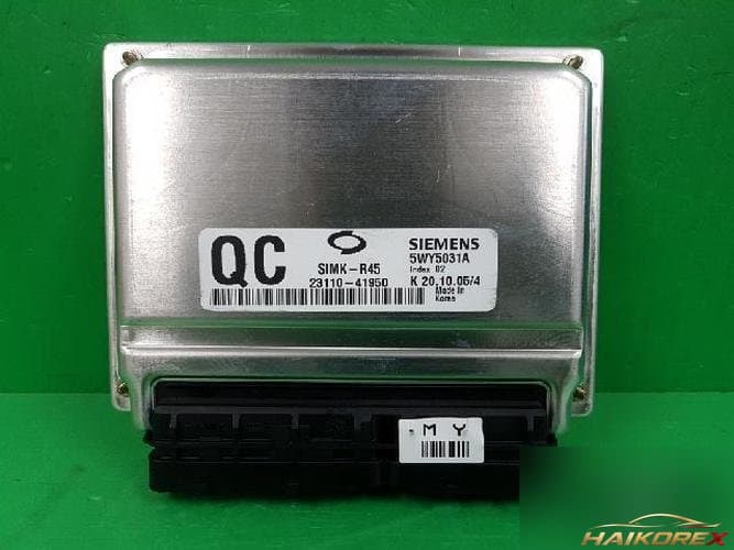 Renault SM3 2006 — блок управления двигателем ECU 23110 41950