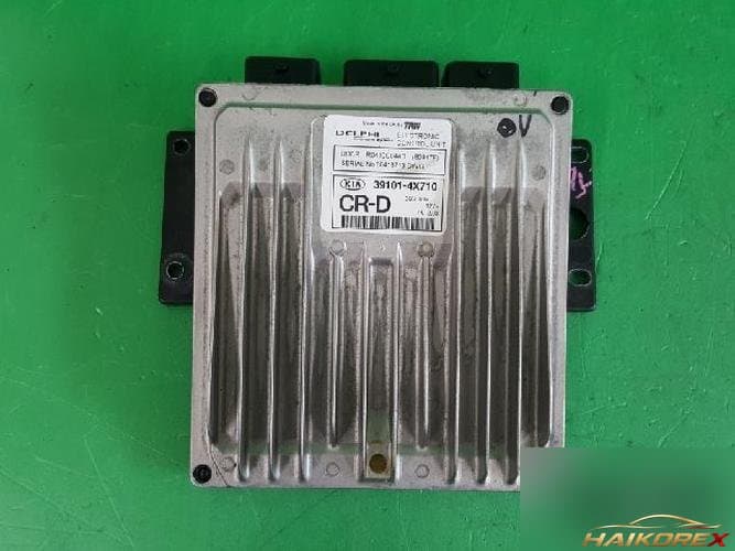 Kia Carnival 2005 — блок управления двигателем ECU 39101 4X710 4